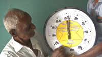 Man designs wall clocks with 3000-year-old ancient Tamil letters 