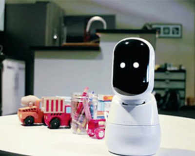 Robot Resembling Eve From Wall E Watches Over Home