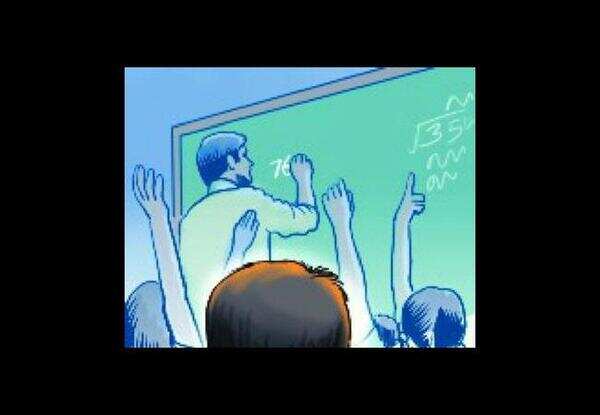 19 teachers for 12,000 students