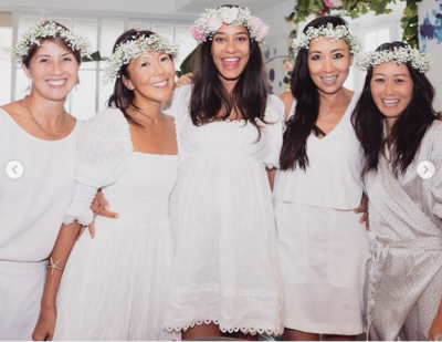 Lisa Haydon gives a sneak peek of her baby shower; see pics