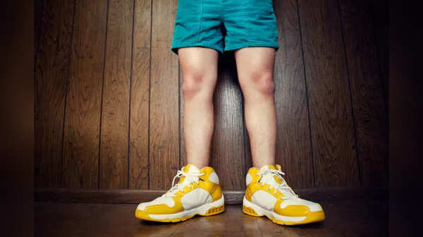 Ill-fitting sneakers