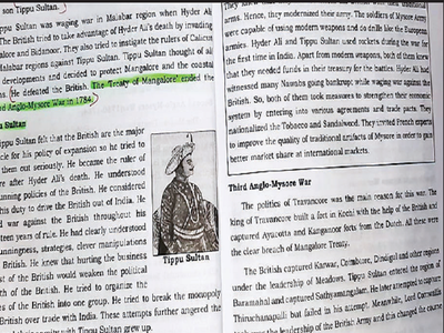 Tipu Sultan row: ‘Keep references to Tipu in school books’
