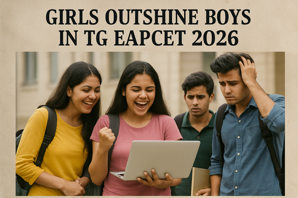 Girls outshine boys in TG EAPCET 2026