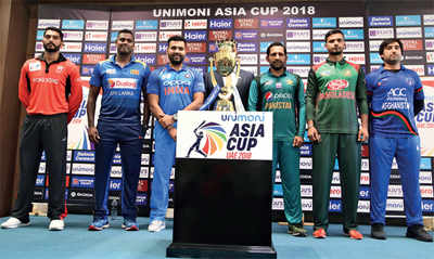 Arch-rivals India and Pakistan set to clash at least twice in the Asia Cup starting today in Dubai