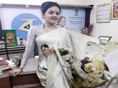 Mamata Sari, NAMO Again t-shirts gain popularity in West Bengal