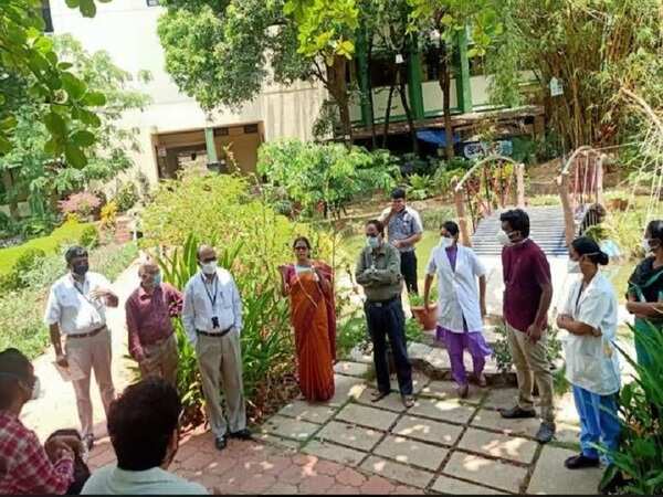 KGMCH imparts training to 8 member crew of Air India evacuation flight operating on May 10