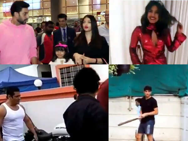 Viral videos of the week: Abhishek Bachchan and Aishwarya Rai Bachchan instructs papz to be careful; Ibrahim Ali Khan plays cricket and more