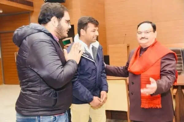 Raghav Goyal’s clout: Police cover, pics with Union ministers, now in CBI net