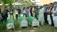 Jammu and Kashmir: BJP leader Wasim Bari, his father and brother laid to rest 