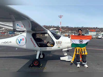 Mumbai girl Aarohi first to fly solo over Atlantic