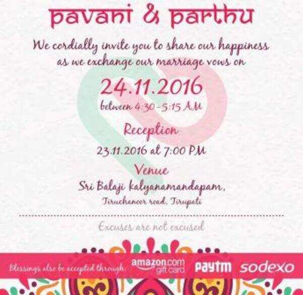 Demonetisation paves way to cashless gifting at weddings