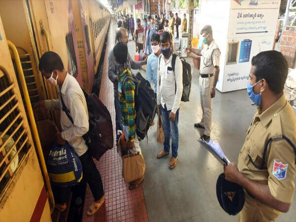 Trains carrying 1,517 migrant workers leave Kerala for Bihar and Madhya Pradesh