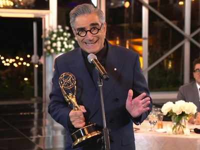 A sweep for 'Schitt's Creek,' 'Succession' tops Emmy Awards