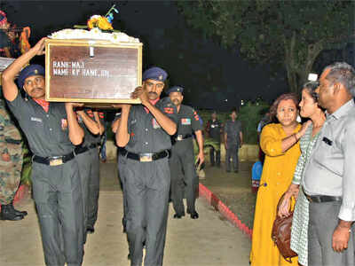 Major Kaustubh Rane’s body reaches Mumbai, funeral today