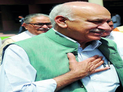 MJ Akbar met with Roshan Baig in Bengaluru: The meeting was enough to send CM HDK, Dy CM into a huddle