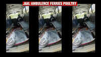 Caught on cam: Govt ambulance used to transport poultry in Jammu & Kashmir 