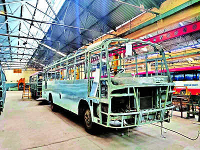 KSRTC’s recycle policy: Old bus in a new look