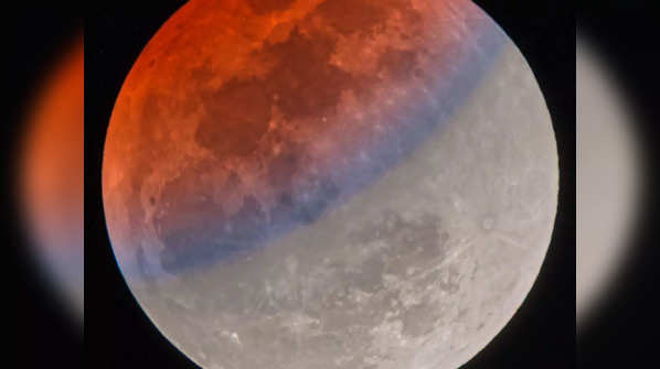 A Blue Banded Blood Moon