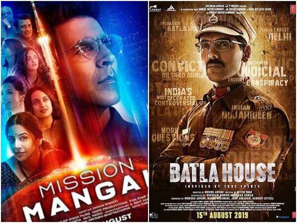 The big clash: Akshay Kumar’s 'Mission Mangal' Vs John Abraham’s 'Batla House', who will win the battle?