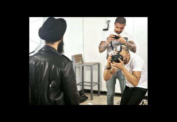 Show of identity: Singhs on the wall
