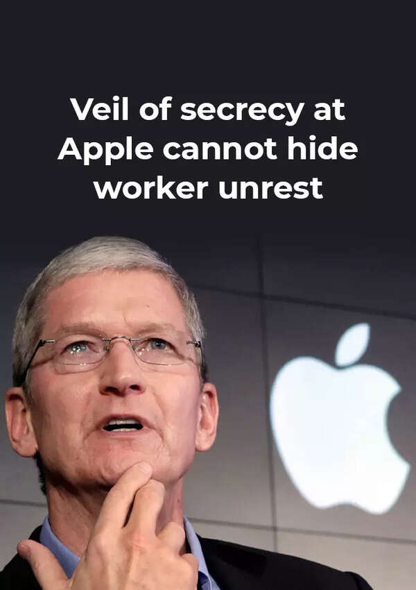 Veil of secrecy at Apple cannot hide worker unrest