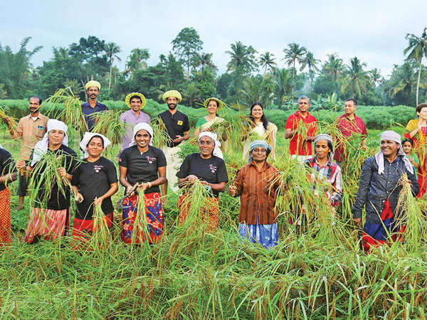A harvest festival embracing nature