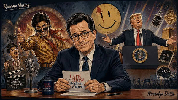 Random Musing: Why Stephen Colbert getting 'Trumped' has a Bollywood twist