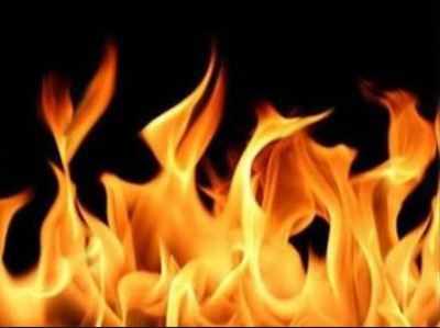 Blaze in industrial area in Mumbai; two fire men hurt