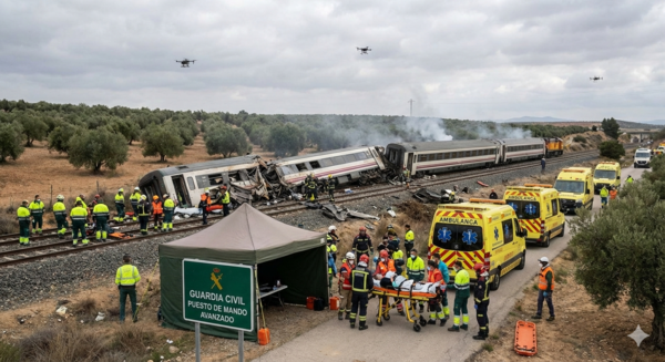 Conmoción en España tras un grave accidente ferroviario que deja decenas de víctimas