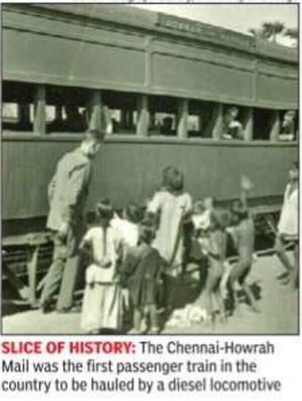 Chennai-Howrah Mail chugs on, 116 years after hitting the tracks this day