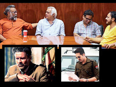 Filmmakers Anubhav Sinha, Hansal Mehta and writers Mayank Tiwari, Gaurav Solanki speak on adapting from real-life stories, negotiating trolls, the CBFC and the repercussions of having a political opinion