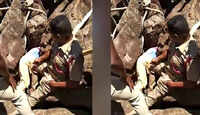 On cam: Trapped between boulders, 12-year-old rescued after an hour-long operation in Tamil Nadu 