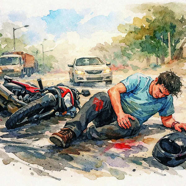 Biker crushed to death by trailer on Pataudi-Gurgaon Road
