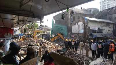 Two killed in Mumbai building collapse, many trapped