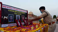 Rajasthan Police pay tribute to martyrs of 2008 serial bomb blasts in Jaipur 