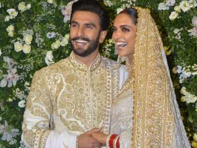 In pics: Ranveer Singh and Deepika Padukone go glamorous for wedding reception in Mumbai