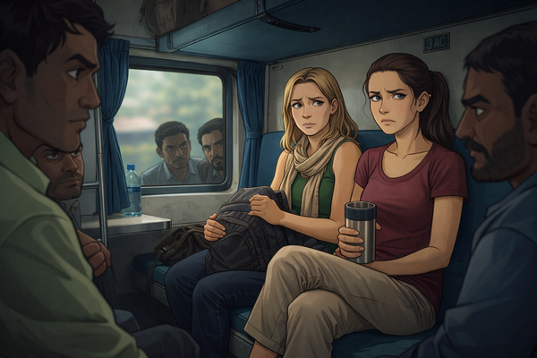 After I entered the bathroom, one of the boys followed…foreign travellers share scary stalking experience in India