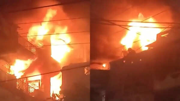 Ghaziabad apartment fire: 12 trapped residents, including 4 minors, rescued