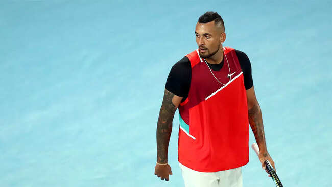 'I gave a good show': Nick Kyrgios defends antics in defeat