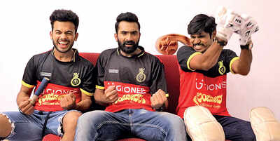 Sandalwood  bats for Royal Challengers Bangalore