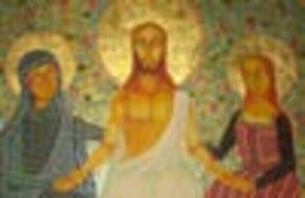 Easter art on canvas