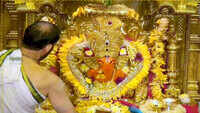 Ganesha Chaturthi 2020: Aarti performed at Siddhivinayak Temple in Mumbai 