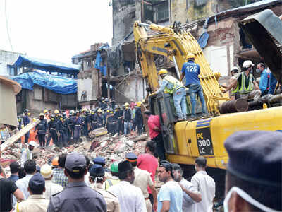 Mumbai Building Collapse: Close shave for 20 students of nursery school