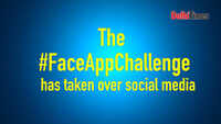 Celebrities nail the #FaceAppChallenge 