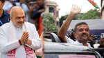 Amit Shah Arrives In Kolkata To Lead BJP Meeting On Bengal Chief Minister