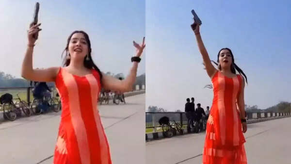 Influencer dances with gun on Lucknow highway for Insta reel; police reacts as video goes viral