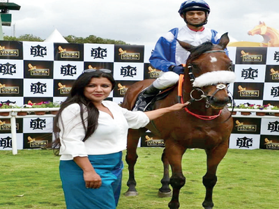 Lone lady on male turf trains guns on success at Bangalore Turf Club