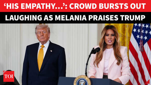 US President Trump on how phone's autocorrect got him in trouble with First Lady Melania; says: I wouldn't proofread it, and I would get absolute…