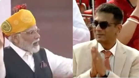 When CJI D Y Chandrachud returned PM Modi&rsquo;s compliments with folded hands