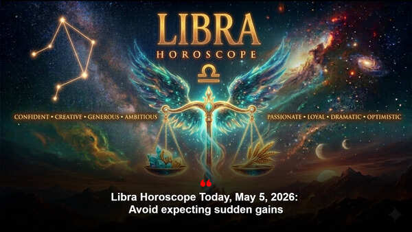 Libra Horoscope Today, May 5, 2026: Avoid expecting sudden gains